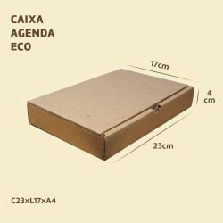 Caixa Agenda ECO - envios correios - ecommerce - são Paulo - embalaease - caixa para correios - envios em caixa.- caixa para transporte