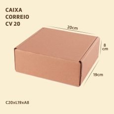 Caixa Correio 20 - envios correios - ecommerce - são Paulo - embalaease - caixa para correios - envios em caixa.- caixa para transporte