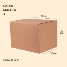 Caixa Maleta 3 - envios correios - ecommerce - são Paulo - embalaease - caixa para correios - envios em caixa.- caixa para transporte