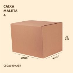 Caixa Maleta 4 - envios correios - ecommerce - são Paulo - embalaease - caixa para correios - envios em caixa.- caixa para transporte