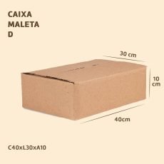 Caixa Maleta D - envios correios - ecommerce - são Paulo - embalaease - caixa para correios - envios em caixa.- caixa para transporte