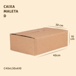 Caixa Maleta D - envios correios - ecommerce - são Paulo - embalaease - caixa para correios - envios em caixa.- caixa para transporte