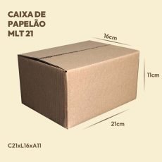 Caixa Maleta 21 - 21x16x11 cm envios correios - ecommerce - são Paulo - embalaease - caixa para correios - envios em caixa.- caixa para transporte