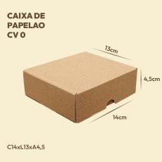 Caixa de papelão correio 0 - 14X13X4.5 cm envios correios - ecommerce - são Paulo - embalaease - caixa para correios - envios em caixa.- caixa para transporte