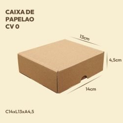 Caixa de papelão correio 0 - 14X13X4.5 cm envios correios - ecommerce - são Paulo - embalaease - caixa para correios - envios em caixa.- caixa para transporte