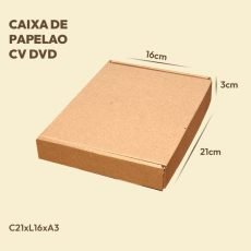 Caixa de Papelão Correio DVD - 21X16X3 cm envios correios - ecommerce - são Paulo - embalaease - caixa para correios - envios em caixa.- caixa para transporte