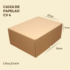 Caixa de Papelão Correio 4 - 34X27X14 cm embala easy envios correios - ecommerce - são Paulo - embalaease - caixa para correios - envios em caixa.- caixa para transporte