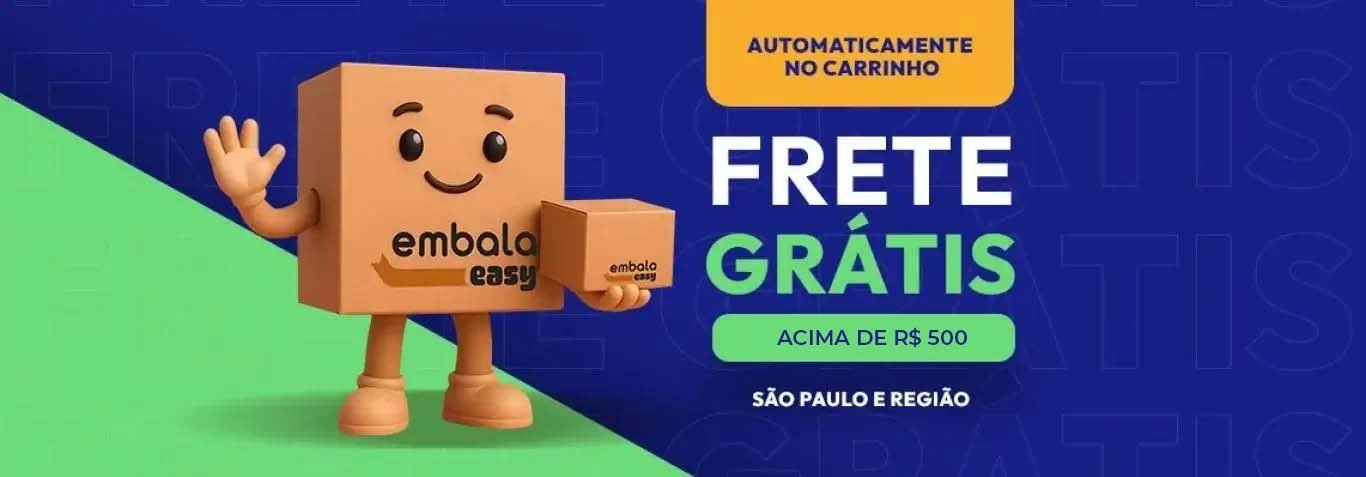 frete gratis caixa de papelao ecommerce